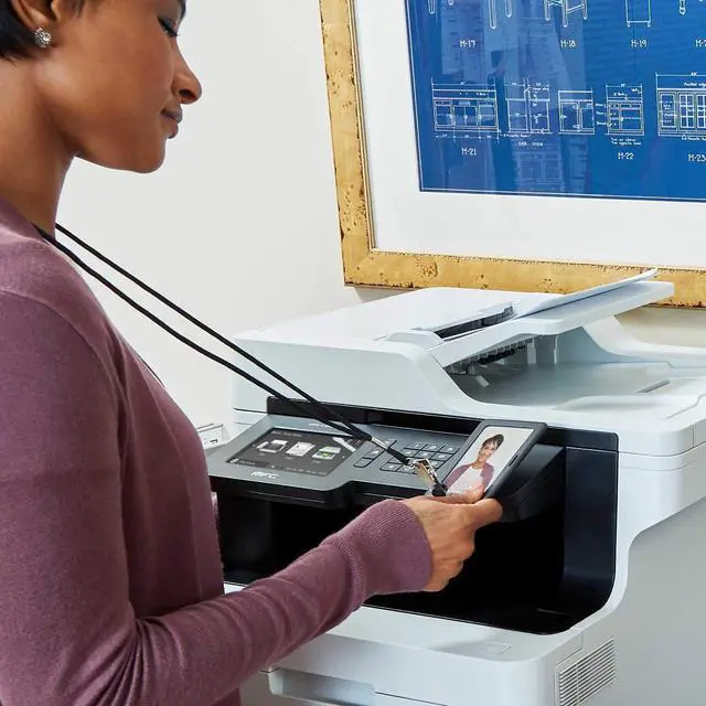 Alt view image 7 of 7 - Brother MFC-L8900CDW Business Color Laser All-in-One Printer, Advanced Duplex & Wireless Networking, High-Quality Business Printing, Mobile Device Printing & Scanning, Cefesfy Printer Cable