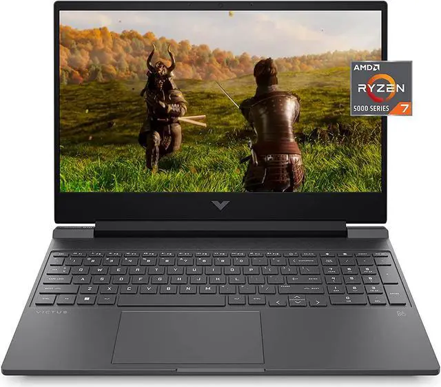 Main image of HP Victus Gaming Laptop, 15.6 inch FHD IPS 144Hz Display, AMD Ryzen 7 5800H (Beat i7-11370H), NVIDIA GeForce RTX 3050 Ti, 32GB RAM, 1TB SSD, Wi-Fi 6, Backlit Keyboard, HD Webcam, Windows 11 Home