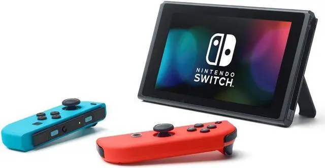 Alt view image 4 of 7 - Nintendo Switch Mario Kart 8 Deluxe Bundle,  Neon Blue/Neon Red Joy-Con, 3 Month Nintendo Switch Online Individual Membership, Bundle with Cefesfy 32GB Micro SD Card