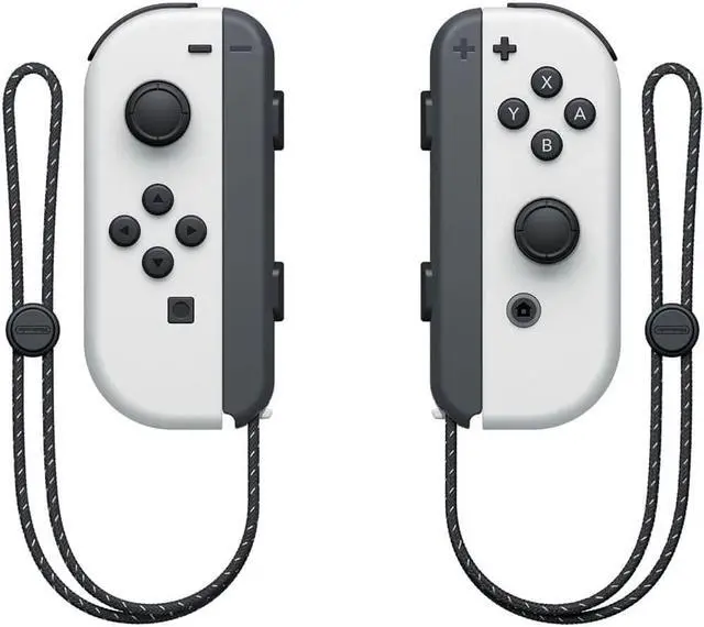 Alt view image 5 of 13 - Nintendo Switch Console - OLED Model with White Joy-Con, Cefesfy