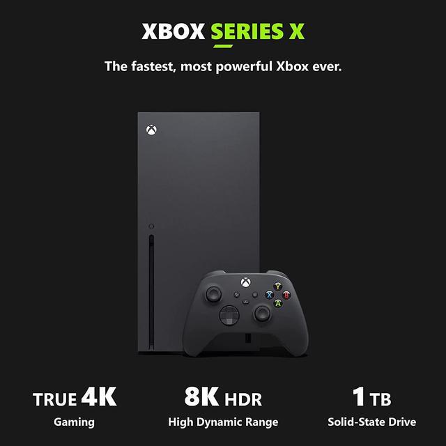  Xbox Series X 1TB SSD Forza Horizons 5 Console Bundle -  Includes Xbox Wireless Controller - Includes Forza Horizons 5 - 16GB RAM  1TB SSD - Experience True 4K Gaming - Xbox Velocity Architecture : Video  Games