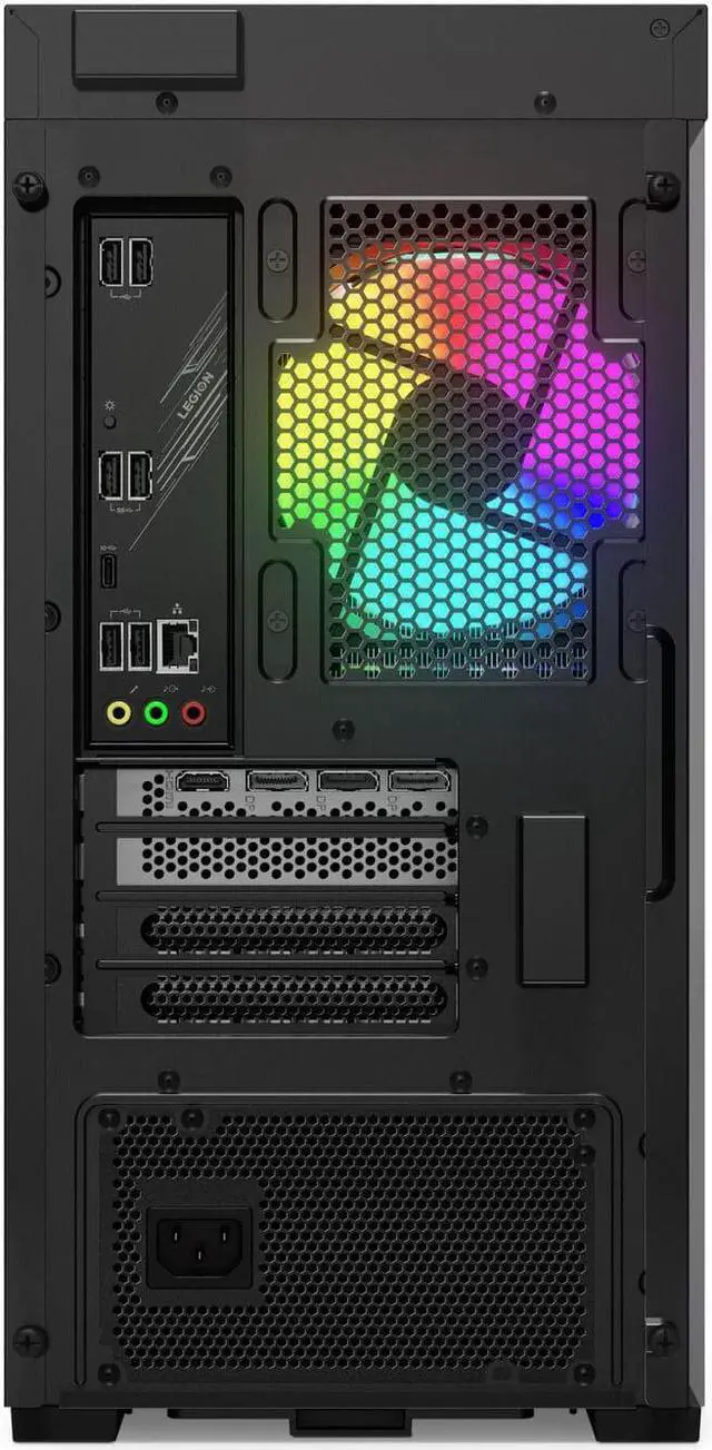 Alt view image 3 of 7 - Lenovo Legion Tower 5i Gaming Desktop Computer, Intel Core i7-12700 Processor, NVIDIA GeForce RTX 3060 12GB GDDR6 Graphics, 32GB DDR5 RAM, 2TB SSD, 2TB HDD, Wi-Fi 6, Bluetooth, Windows 11 Pro