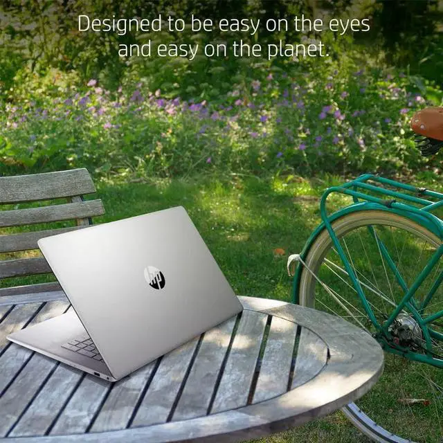 Alt view image 7 of 7 - HP 17 Laptop Computer, 17.3" HD+ Touchscreen Display, AMD Ryzen 5 7530U(Beats i7-1165G7) Processor, 16GB RAM, 1TB SSD, Wi-Fi 6, HDMI, Numeric Keypad, Webcam, Bluetooth 5.3, Windows 11 Home, Sliver