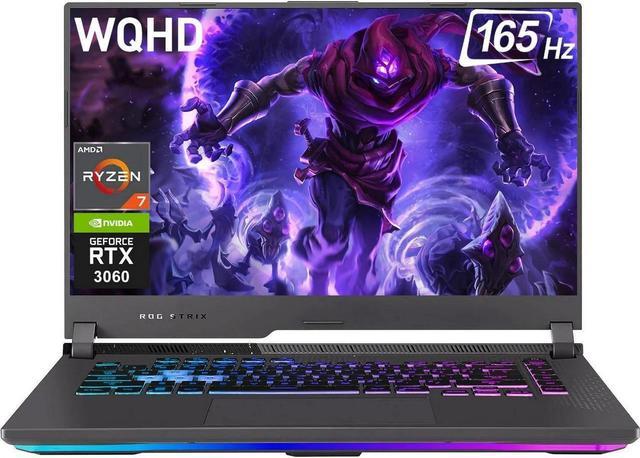 ASUS 2023 Newest ROG Strix G15 Gaming Laptop， 15.6 WQHD IPS 165Hz