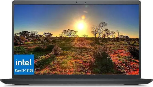Main image of Dell Inspiron 15 Laptop Computer, 15.6" FHD Display, Intel Core i3-1215U Processor, 16GB RAM, 512GB SSD, Intel UHD Graphics, Numeric Keypad, Wi-Fi, Windows 11 Home, Bundle With Cefesfy USB Hub