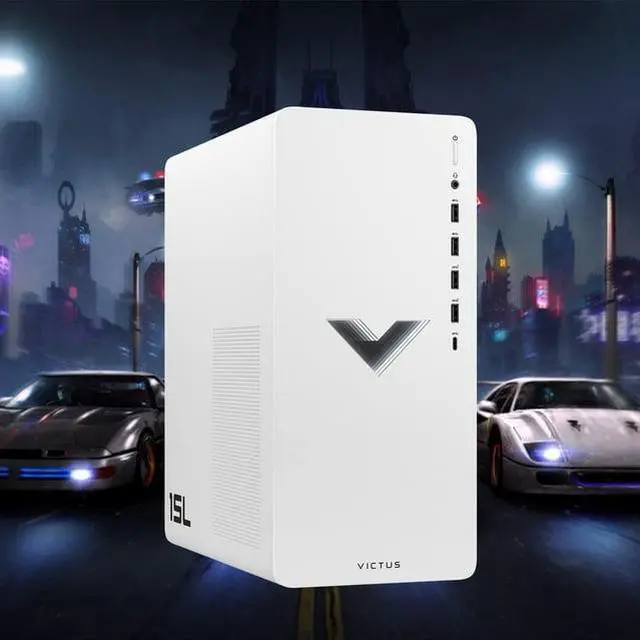 Alt view image 4 of 7 - HP Victus Gaming Desktop, Intel Core i7-13700 Processor (up to 5.2GHz, 16 cores), NVIDIA GeForce RTX 3060 Graphics, 16GB RAM, 512GB SSD, 1TB HDD, Windows 11 Home, Bundle With Cefesfy Cleaning Brush