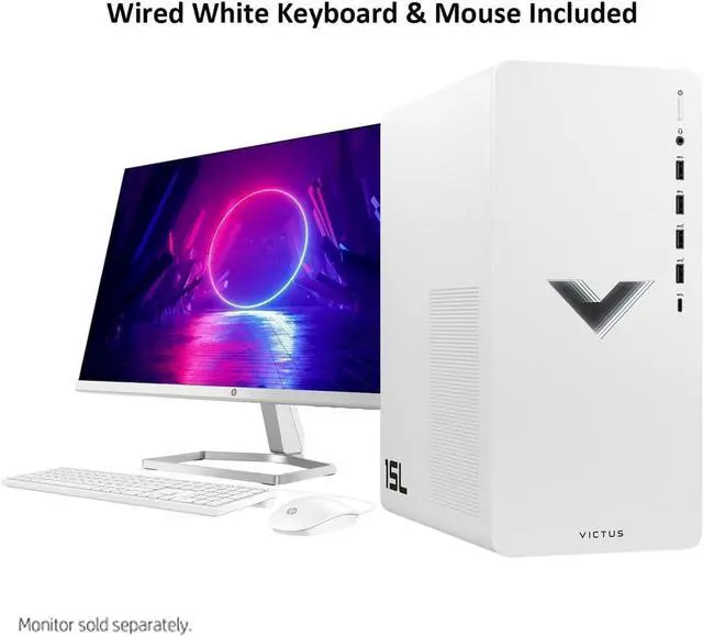 Alt view image 3 of 7 - HP Victus Gaming Desktop, Intel Core i7-13700 Processor (up to 5.2GHz, 16 cores), NVIDIA GeForce RTX 3060 Graphics, 16GB RAM, 512GB SSD, 1TB HDD, Windows 11 Home, Bundle With Cefesfy Cleaning Brush