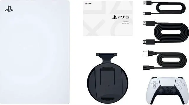 Alt view image 7 of 7 - PlayStation_PS5 Video Game Console (Digital Edition) - 825GB PCIe Gen 4 NVNe SSD Gaming Console
