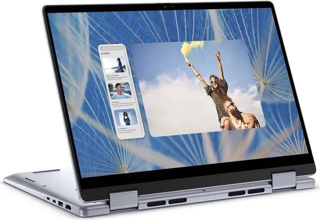 Alt view image 2 of 7 - Dell Newest Inspiron 14" FHD+ 2-in-1 Touchscreen Business Laptop, Intel 5-120U, 16GB DDR5, 1TB SSD, Wi-Fi, Bluetooth, HDMI, Windows 11 Pro