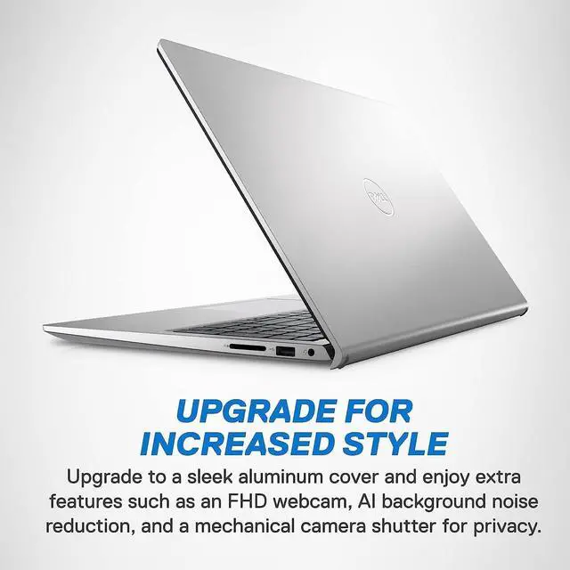 Alt view image 6 of 6 - Dell Inspiron 15 3530 15.6" Business Laptop,Intel Core i7-1355U, 64GB RAM, 2TB SSD, Wi-Fi 6, Webcam, HDMI, Silver, Windows 11 Home