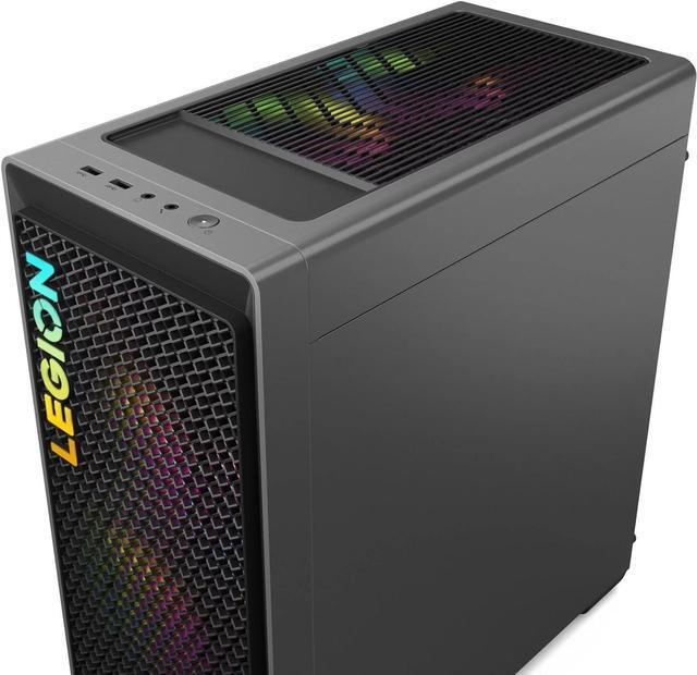Alt view image 4 of 7 - Lenovo Legion Tower 5 Gen 8 Gaming Desktop Computer, AMD Ryzen 7 7700, GeForce RTX 4070 Ti, 32GB DDR5, 1TB SSD+2TB HDD, Wi-Fi 6E, with Office Lifetime License & Windows 11 Pro