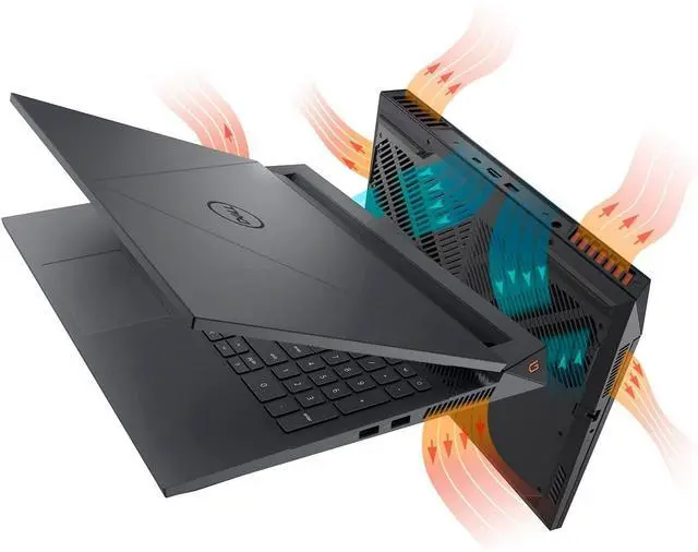 Alt view image 4 of 7 - Dell G15 5530 15.6" FHD 165Hz Gaming Laptop, Intel Core i9-13900HX(24-core), GeForce RTX 4060, 64GB DDR5, 2TB SSD, Wi-Fi 6, Backlit Keyboard, Windows 11 Pro