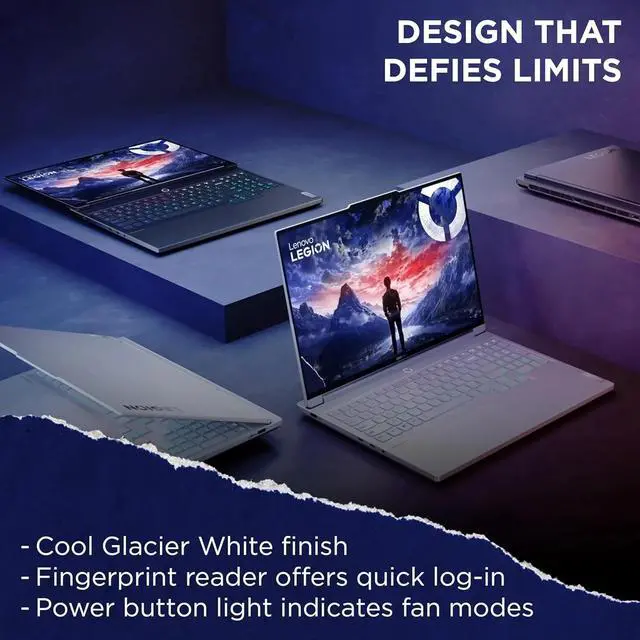 Alt view image 2 of 7 - Lenovo Legion 7i Gaming Laptop - w/Office 2024 & Windows 11 Pro  Intel Core i7-14700HX, 16" WQXGA 240Hz Display, RTX 4060, Backlit KB, Fingerprint, Wi-Fi 6E(32GB DDR5 | 1TB SSD)