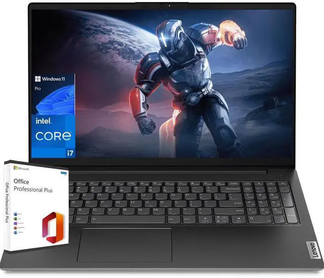 Main image of Lenovo V15 Gen 4 Business Laptop, 15.6" FHD Screen, 13th Gen Intel 10 Cores i7-1355U up to 5.0GHz,40GB RAM, 1TB PCIe SSD, HD Camera with Privacy Shutter, Wi-Fi, Windows 11 Pro