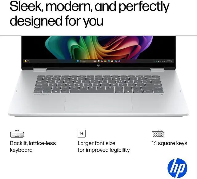 Alt view image 4 of 7 - HP OmniBook 7 Flip 2-in-1 Laptop - Intel Core Ultra 7 258V - 16" 3K OLED Touchscreen - AI Copilot+ PC - 32GB DDR5 RAM, 4TB SSD, Wi-Fi 7, 5MP IR Camera, Backlit KB - Windows 11 Pro