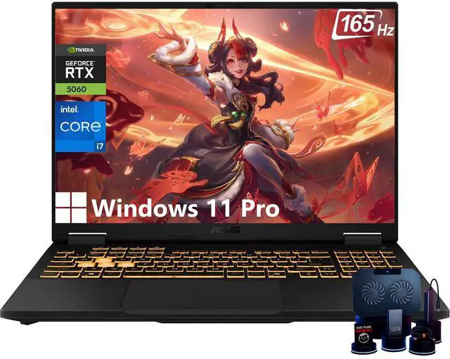 Main image of ASUS TUF F16 Gaming Laptop, Intel Core i7-14650HX(16 Cores), NVIDIA GeForce RTX 5060, 32GB DDR5, 1TB SSD, 16" FHD+ 165Hz IPS Display, Dolby Atmos, Wi-Fi 6E, Windows 11 Pro