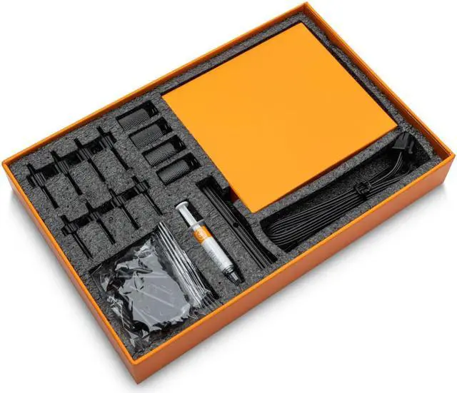 Alt view image 7 of 11 - EK-Nucleus AIO CR360 Dark 360mm AIO Liquid Cooler With EK FPT 120mm Fans - Compatible with latest Intel and AMD CPU sockets - LGA 1700 and AM5