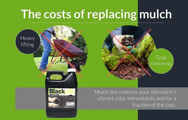 Alt view image 4 of 6 - Peach Country Premium Black Mulch Dye, Color Concentrate - 2,800 Sq. Ft. (1QT)