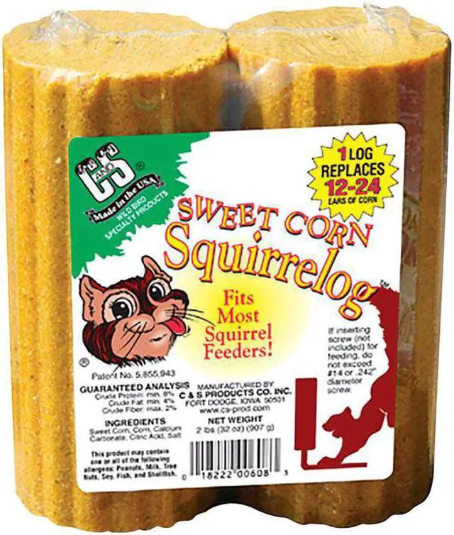 Alt view image 4 of 5 - C&S Farmers' Helper CS608 Squirrel Log 32 oz