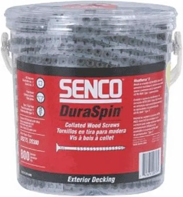 Alt view image 4 of 7 - SENCO 08D250W Screws,2-1/2 In,PK800