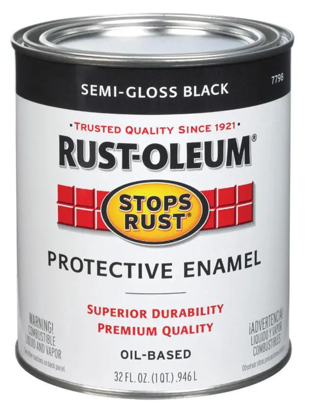 Alt view image 6 of 6 - 7798 QT SEMI GLOSS BLACK PAINT Per 1 EA