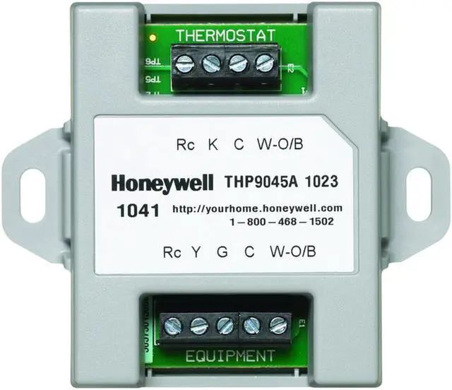 Alt view image 3 of 4 - HONEYWELL THP9045A1023 Wiring Module, Wireless, Gray
