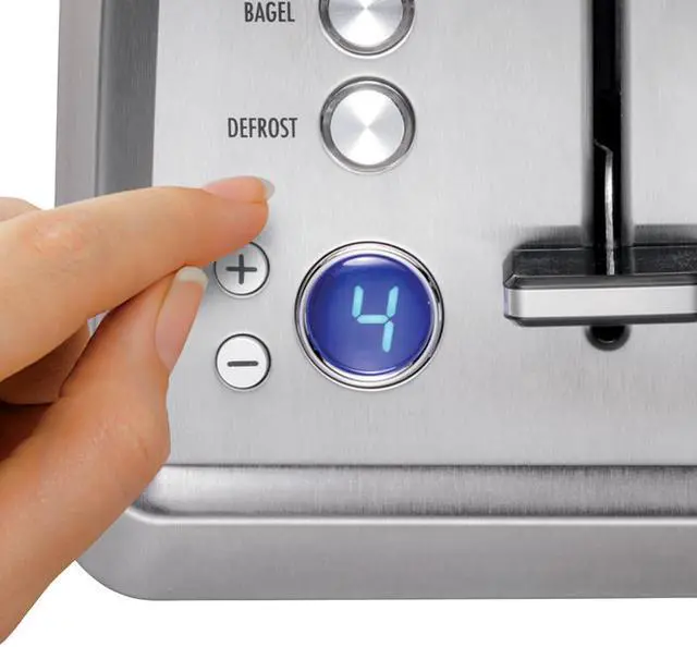 Alt view image 3 of 6 - Hamilton Beach Stainless Steel Silver 4 slot Toaster 8.25 in. H x 12.38 in. W x 12 in. D - Total Qty: 1