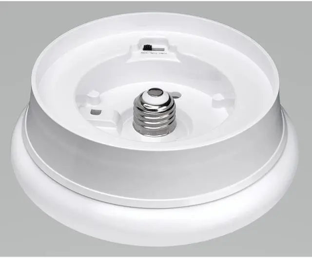Alt view image 2 of 3 - ETi Spin Light 3.54 in. H x 7 in. W x 7 in. L White LED Ceiling Spin Light - Total Qty: 1