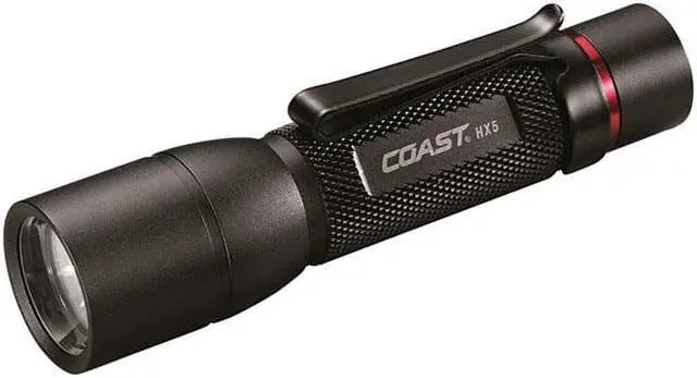 Alt view image 7 of 7 - Hx5 Focusing Flashlight Coast Cutlery Handheld Flashlights 20769 015286207692