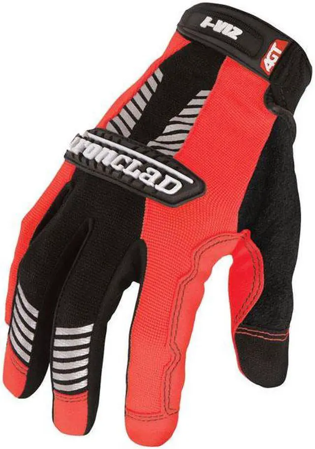 Alt view image 5 of 5 - IRONCLAD PERFORMANCE WEAR IVO2-05-XL I-Viz(R) Hi-Vis Mechanics Gloves,