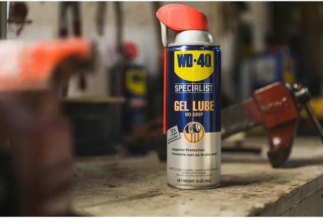 Alt view image 14 of 16 - WD-40 Specialist Spray & Stay Gel 10 oz Aerosol Can 300103EA