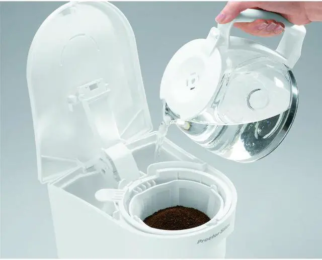 Alt view image 5 of 6 - Proctor Silex 43501PS 12-Cup Coffee Maker White