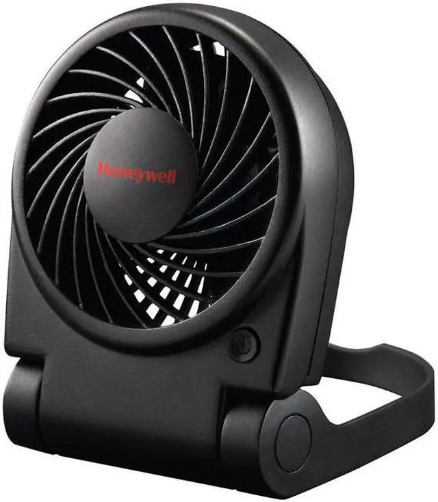 Alt view image 4 of 6 - Honeywell Turbo On The Go USB/Battery Powered Fan Black HTF090B
