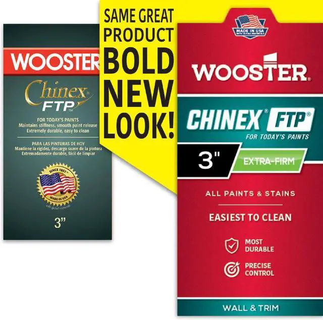 Alt view image 12 of 13 - WOOSTER 4410-2 1/2 2-1/2" Angle Sash Soft, Chinex FTP Bristle, Paint Brush,