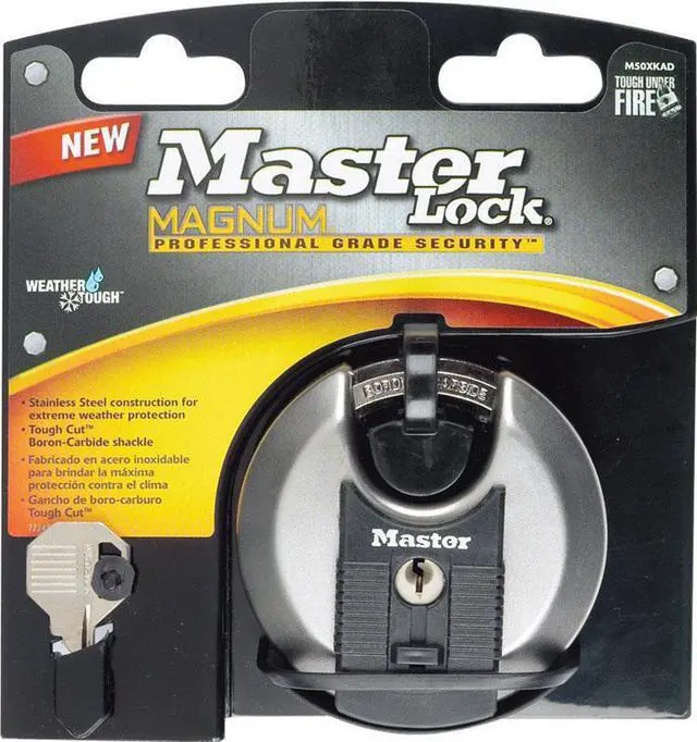Alt view image 3 of 4 - 3-1/8"80mm Disc Padlock