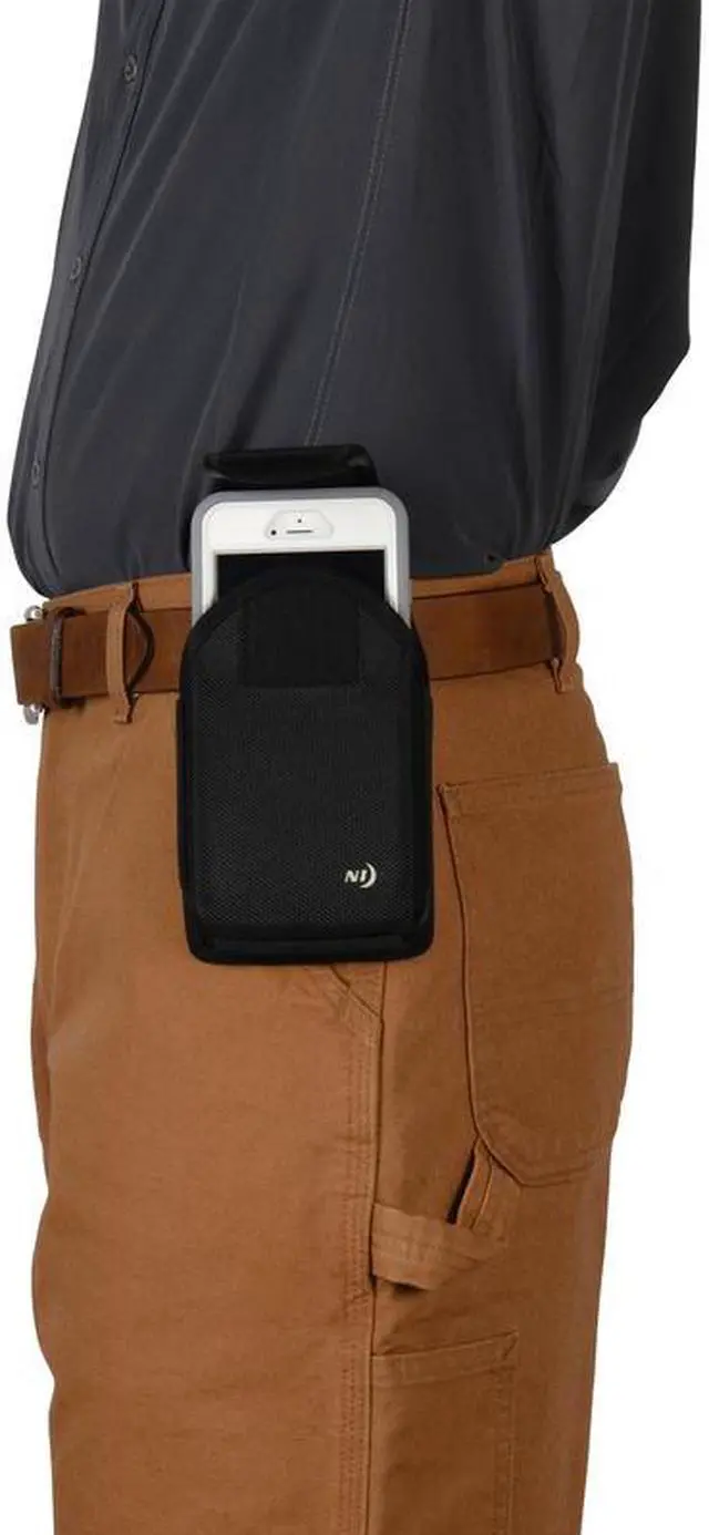 Alt view image 8 of 10 - NITE IZE HSH2L-01-R3 Cell Phone Holder,Black