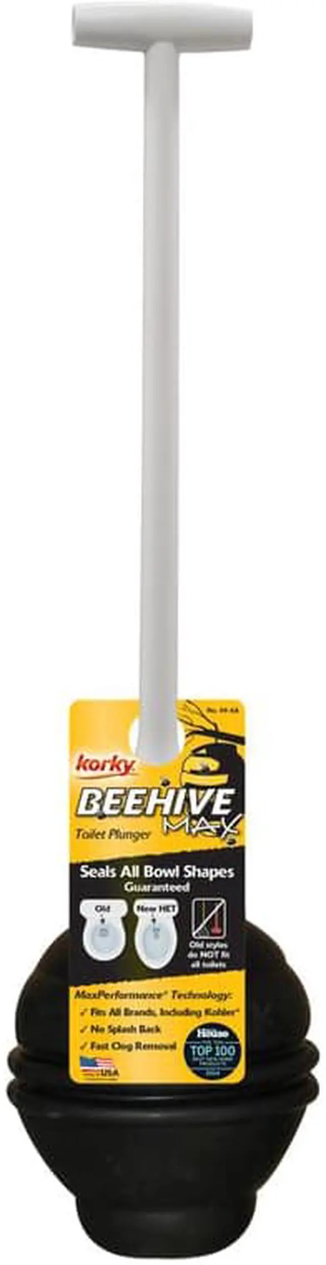 Alt view image 4 of 5 - Korky Maxperformance Plunger LAVELLE INDUSTRIES Toilet Tank Repair 99-4A