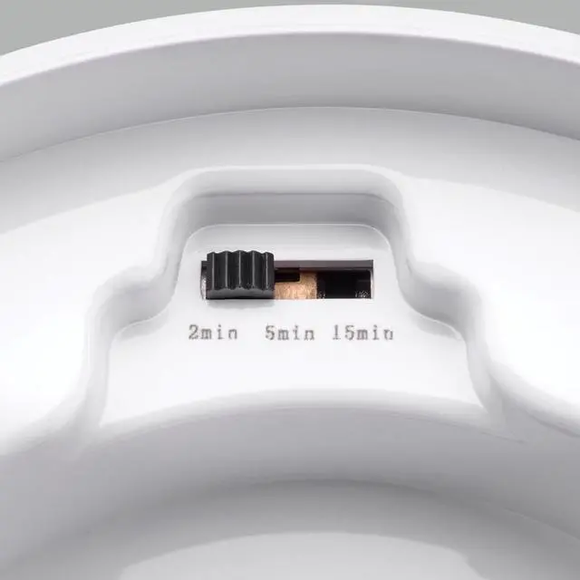 Main image of ETi Spin Light 3.54 in. H x 7 in. W x 7 in. L White LED Ceiling Spin Light - Total Qty: 1