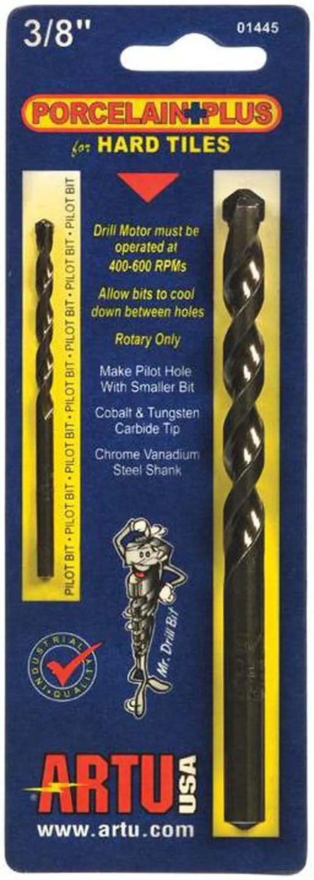Alt view image 6 of 7 - ARTU USA INC Porcelain And Tile Drill Bit.