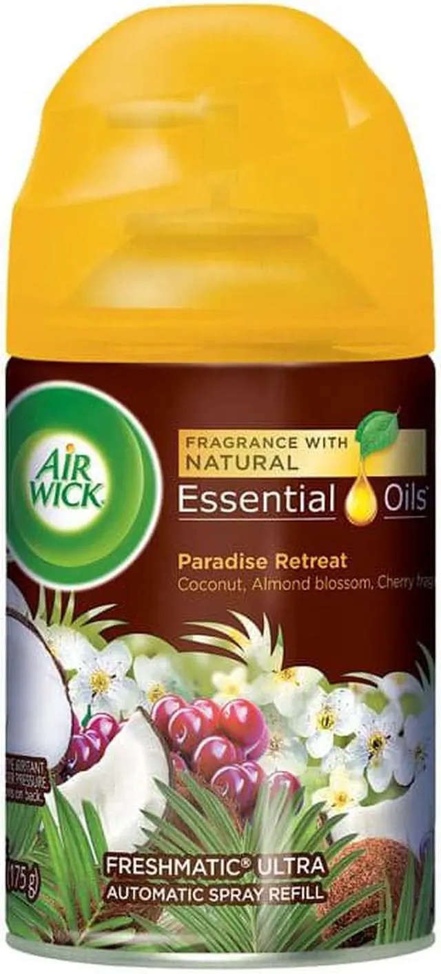 Alt view image 5 of 5 - Freshmatic Life Scents Ultra Refill, Paradise Retreat, 6.17oz Aerosol,6/carton