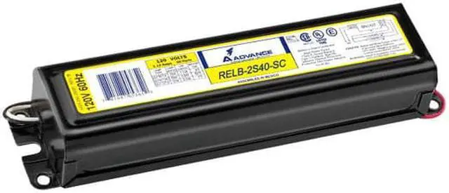 Alt view image 6 of 7 - ADVANCE RELB-2S40-N PHILIPS ADVANCE 72 Watts, 1 or 2 Lamps, Electronic Ballast