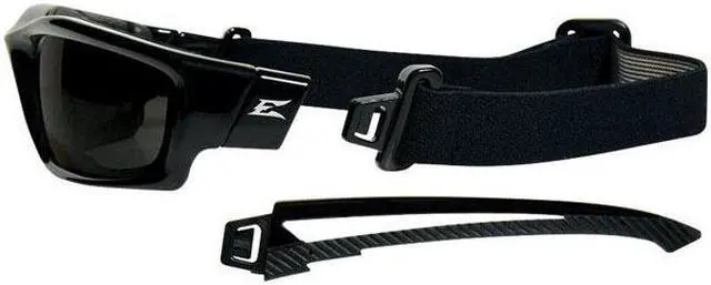 Alt view image 5 of 5 - EDGE EYEWEAR SK116-SP Safety Glasses, Wraparound Smoke Polycarbonate Lens,