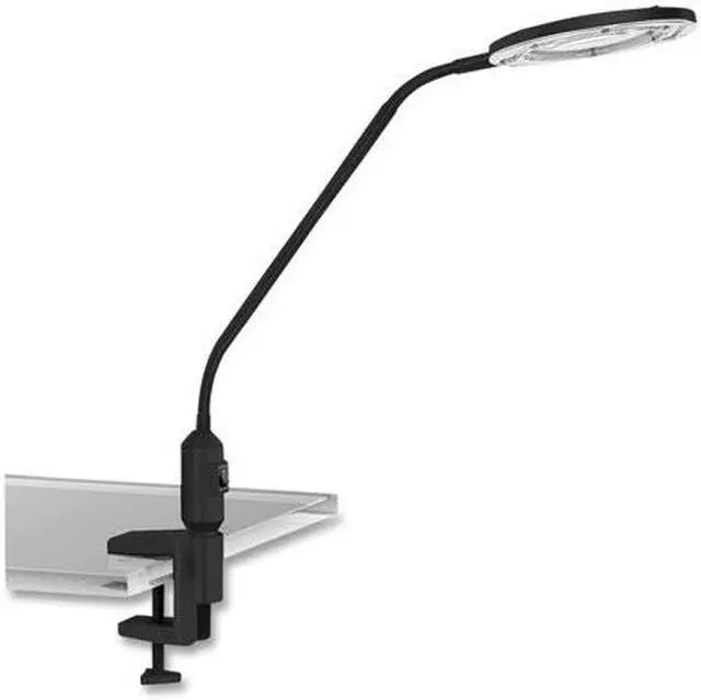 Alt view image 7 of 20 - Desktop LED Magnifier Lamp, 19" High, Black ALELEDM765B