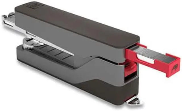 Alt view image 6 of 6 - Tru Red Premium Desktop Half Strip Stapler, 30-Sheet Capacity, EA (TUD24418186)