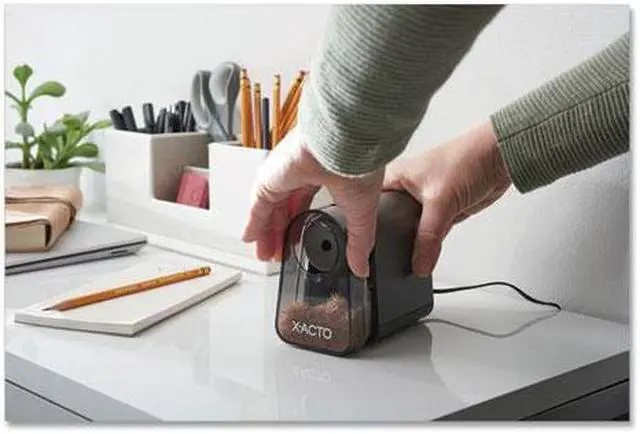 Alt view image 13 of 20 - X-acto 19501X Mighty Mite Electric Pencil Sharpener - Quantity 1