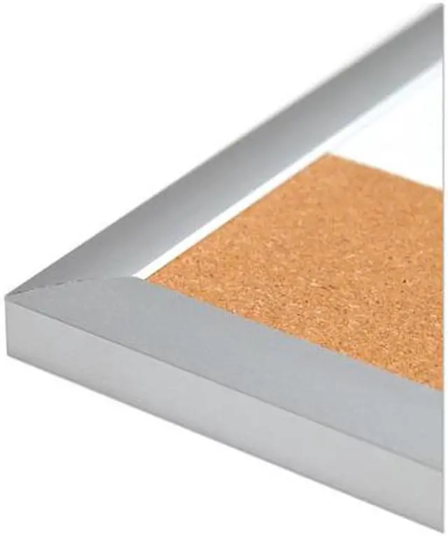 Alt view image 18 of 20 - U Brands 4N1 Magnetic Dry Erase Combo Board 36 x 24 White/Natural 3891U00-01