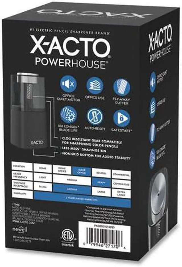 Alt view image 14 of 14 - Elmer's 1799X X-Acto Powerhouse Electric Pencil Sharpener