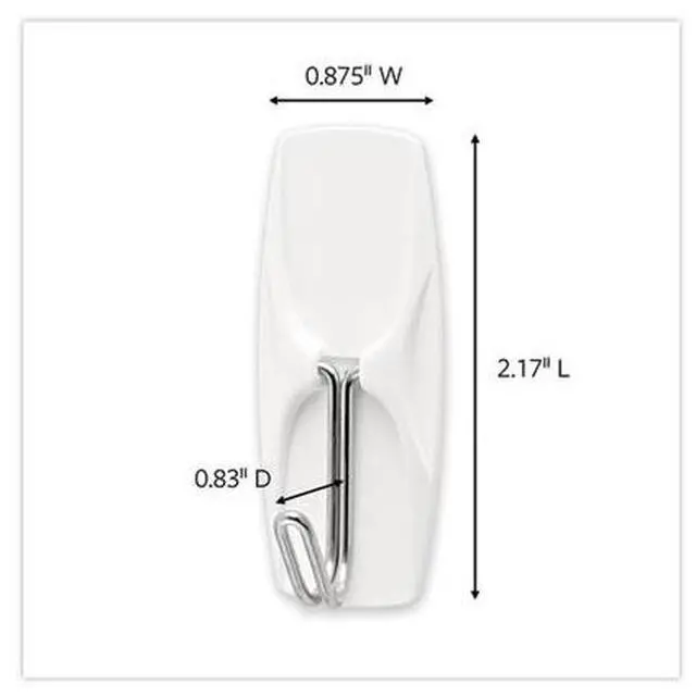 Alt view image 9 of 14 - Command Hook,Med,Wire,35pk 17065S35NA