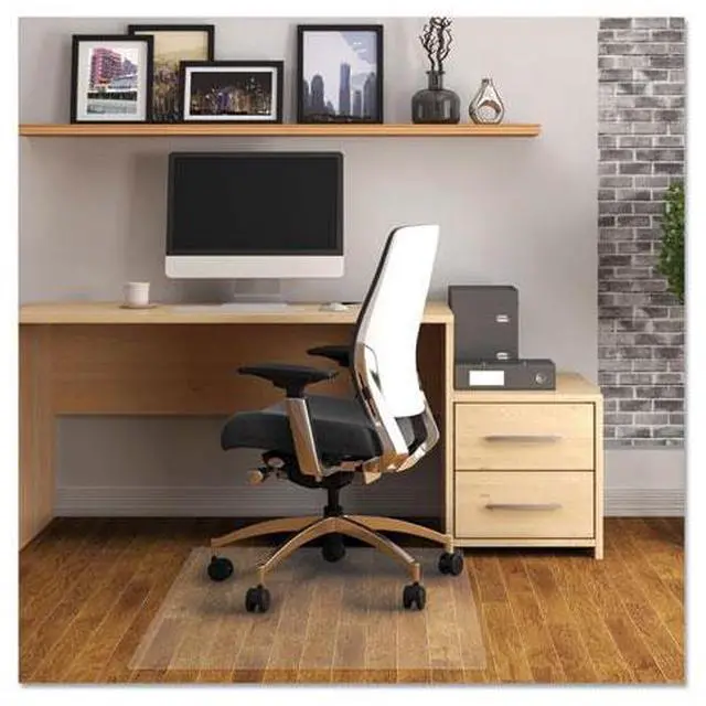 Alt view image 8 of 20 - Floortex PF1213425EV ClearTex Advantagemat Phthalate Free PVC Chair Mat
