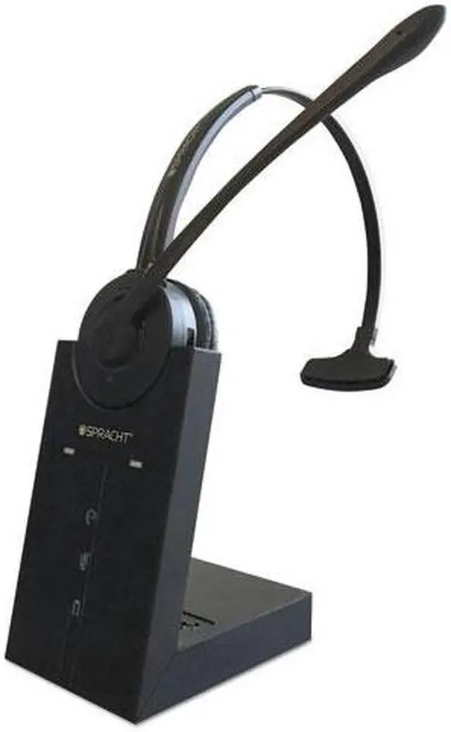 Alt view image 15 of 20 - ZuM Maestro DECT 6.0 Wireless Headset for Deskphone.  Comes with Base Station, Noise Canceling Mic, and has up to 350 feet of Wireless Freedom.